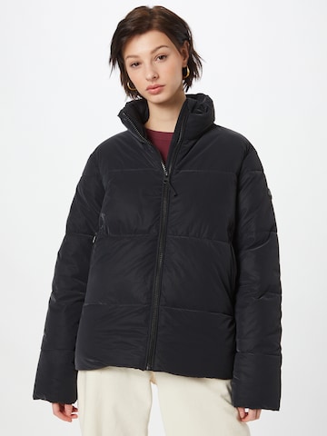 QS Winter Jacket in Black: front