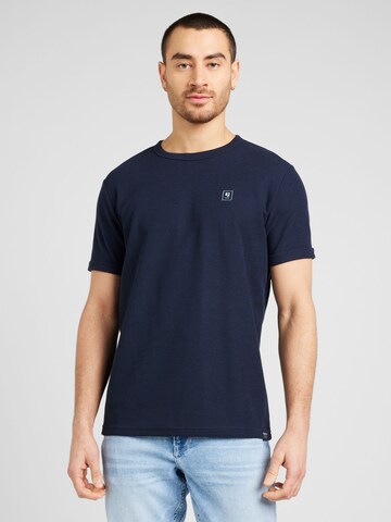 GARCIA Shirt in Blauw: voorkant