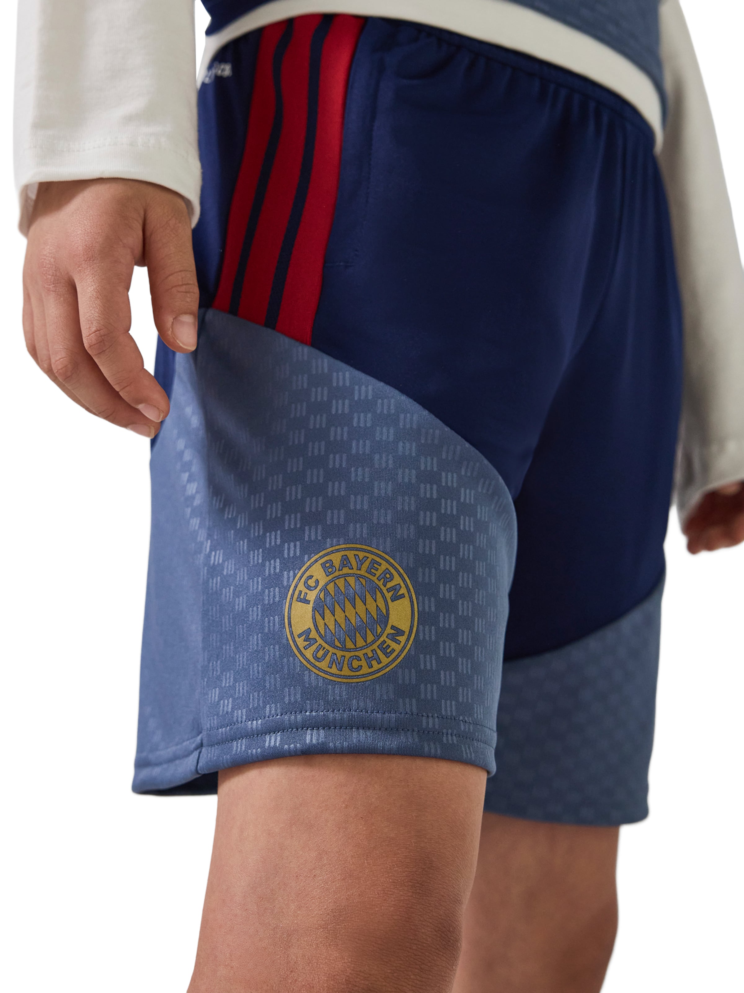 Regular Pantaloni sport 'Teamline' de la ADIDAS PERFORMANCE pe albastru