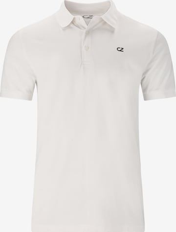 Cruz Poloshirt 'Harrold' in Weiß: Vorderseite