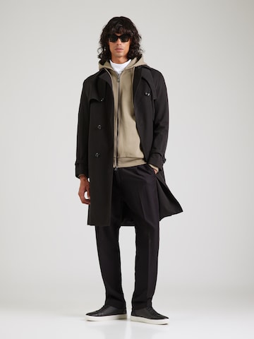 BOSS Sweatjacke 'C-Spence 01' in Braun