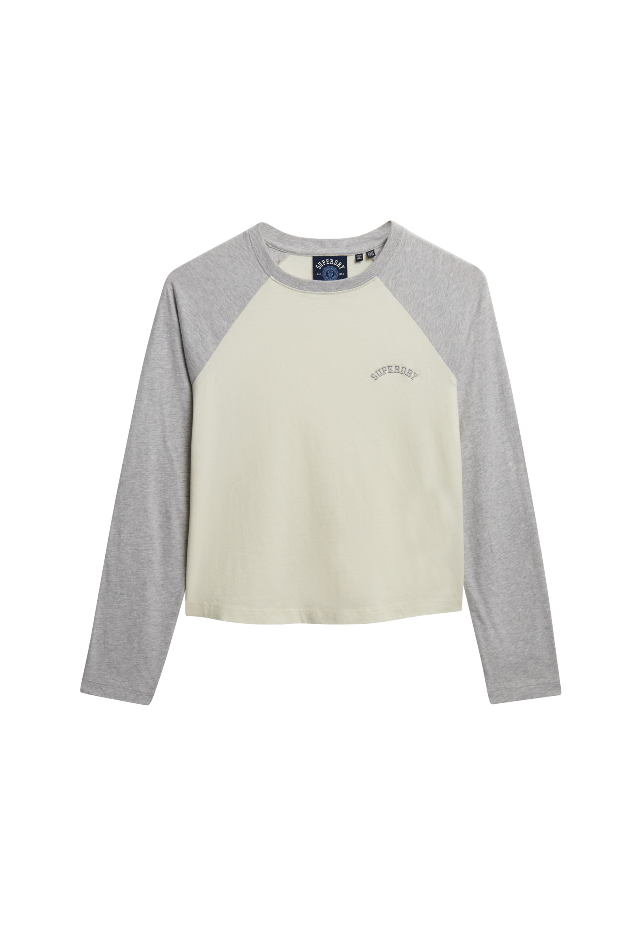 T-shirt 'Essential' Superdry en beige : devant