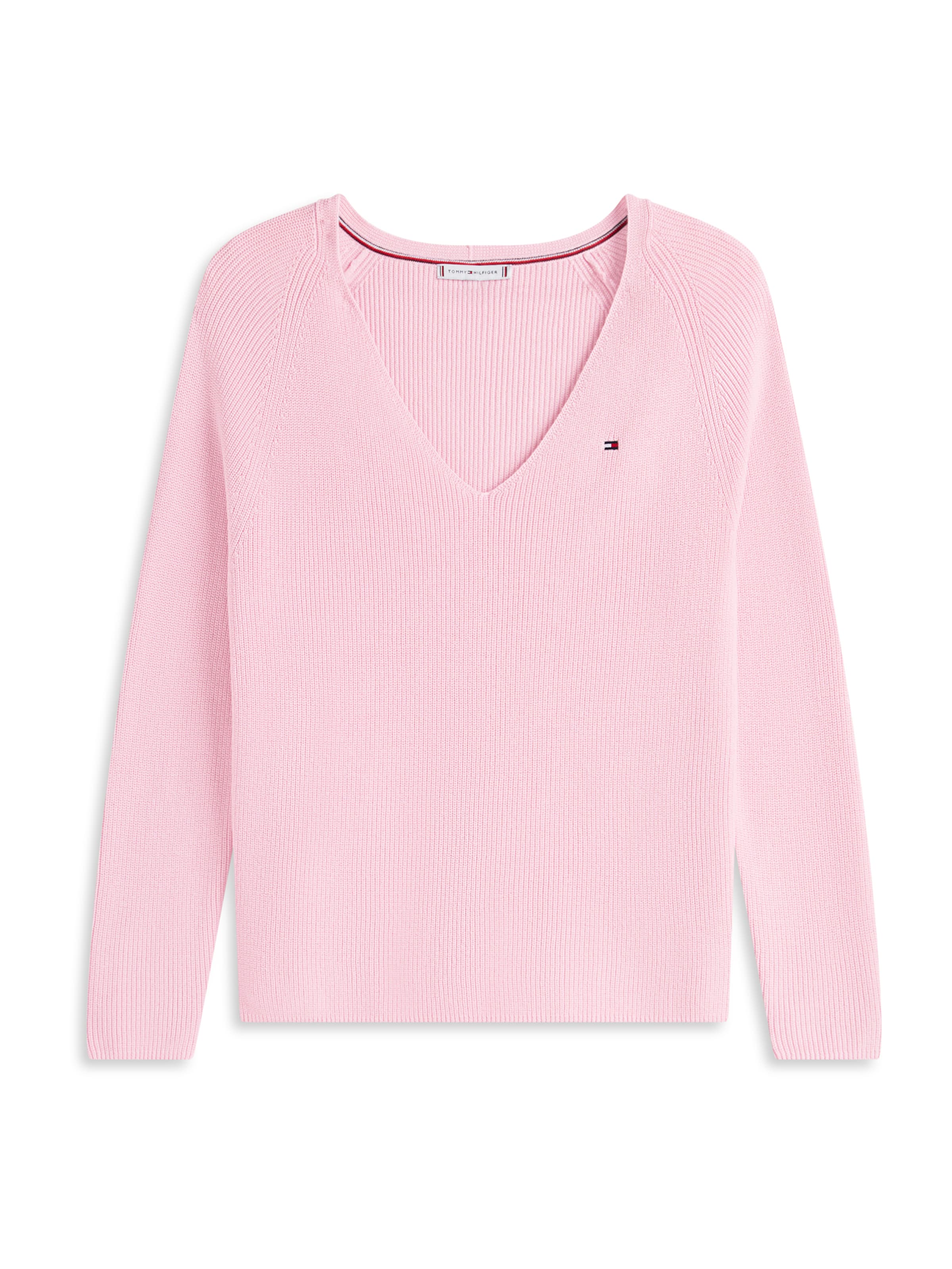 TOMMY HILFIGER Pulóver - rózsaszín: elől