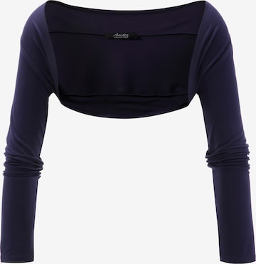 VIVANCE Strickjacke 'Aniston' in Blau: Vorderseite