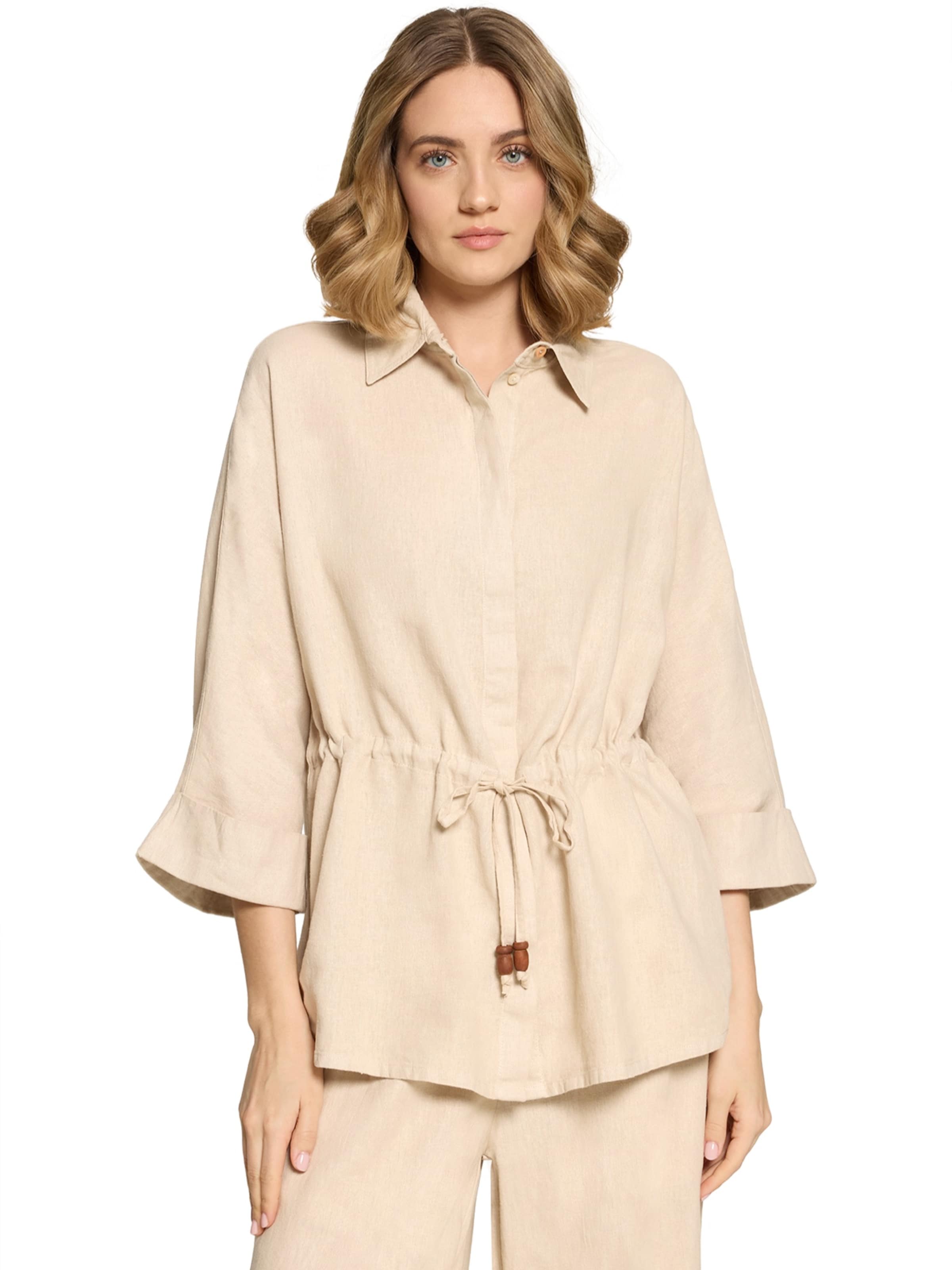 Cartoon Between-Season Jacket in Beige: front