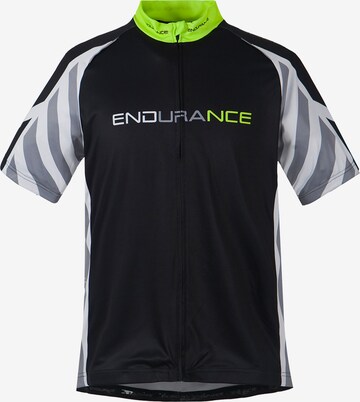 ENDURANCE Tricot 'Parmer M Cycling' in Zwart: voorkant