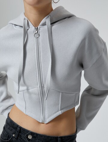 Koton Sweatvest in Grijs