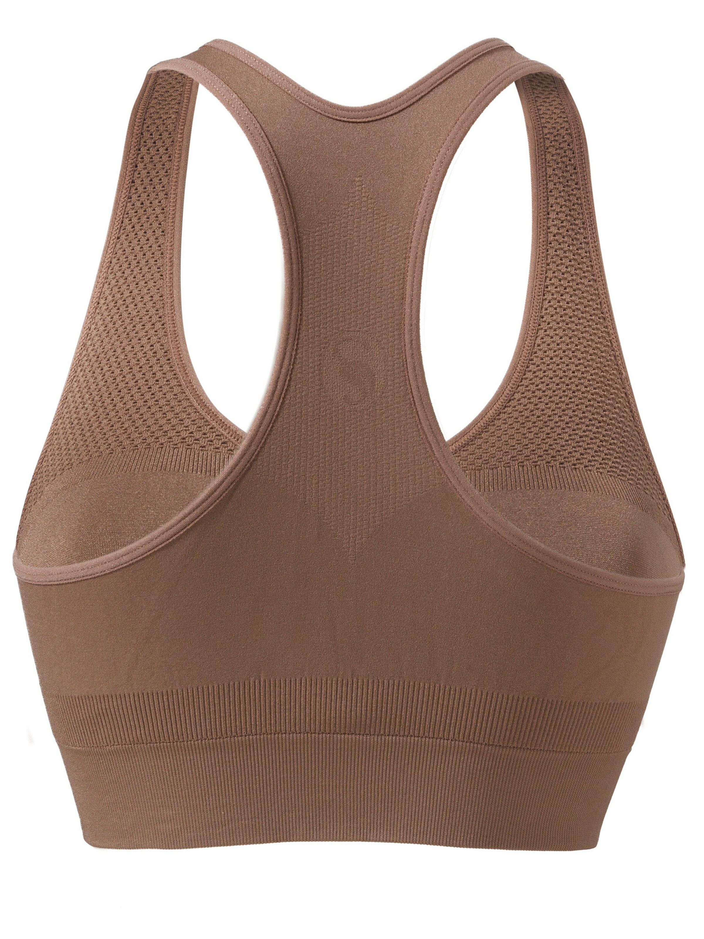 Stark Soul - Soutien Bustier Soutien de desporto em castanho