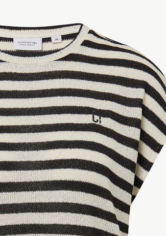 T-shirt comma casual identity en beige