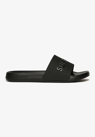 Superdry Strand-/badschoen in Zwart