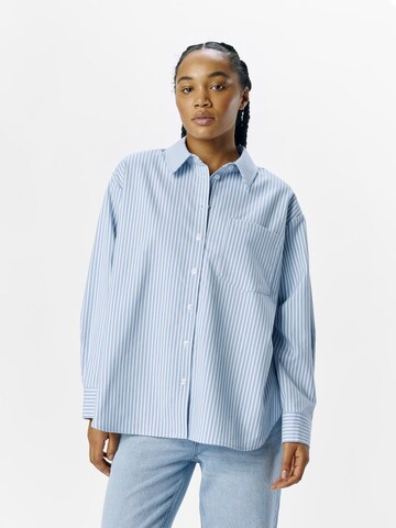 OBJECT Blouse 'Lisa' in Blue: front