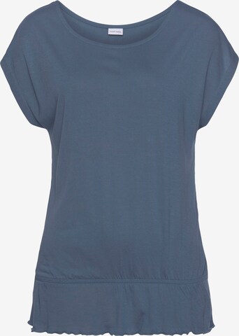 T-shirt VIVANCE en bleu : devant