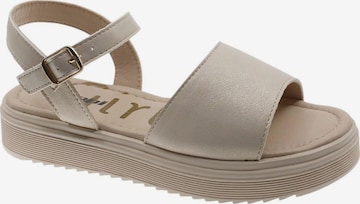 Beppi Sandale in Beige: Vorderseite
