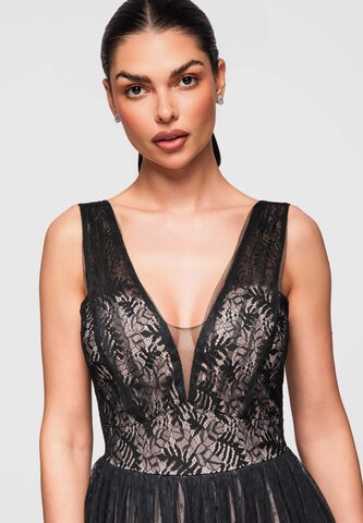 Robe de soirée Ombre en noir