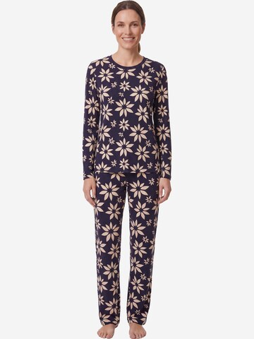 Ammann Pajama 'Mix & Match' in Blue: front