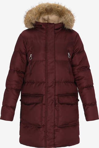 MYMO Winter Jacket in Red: front