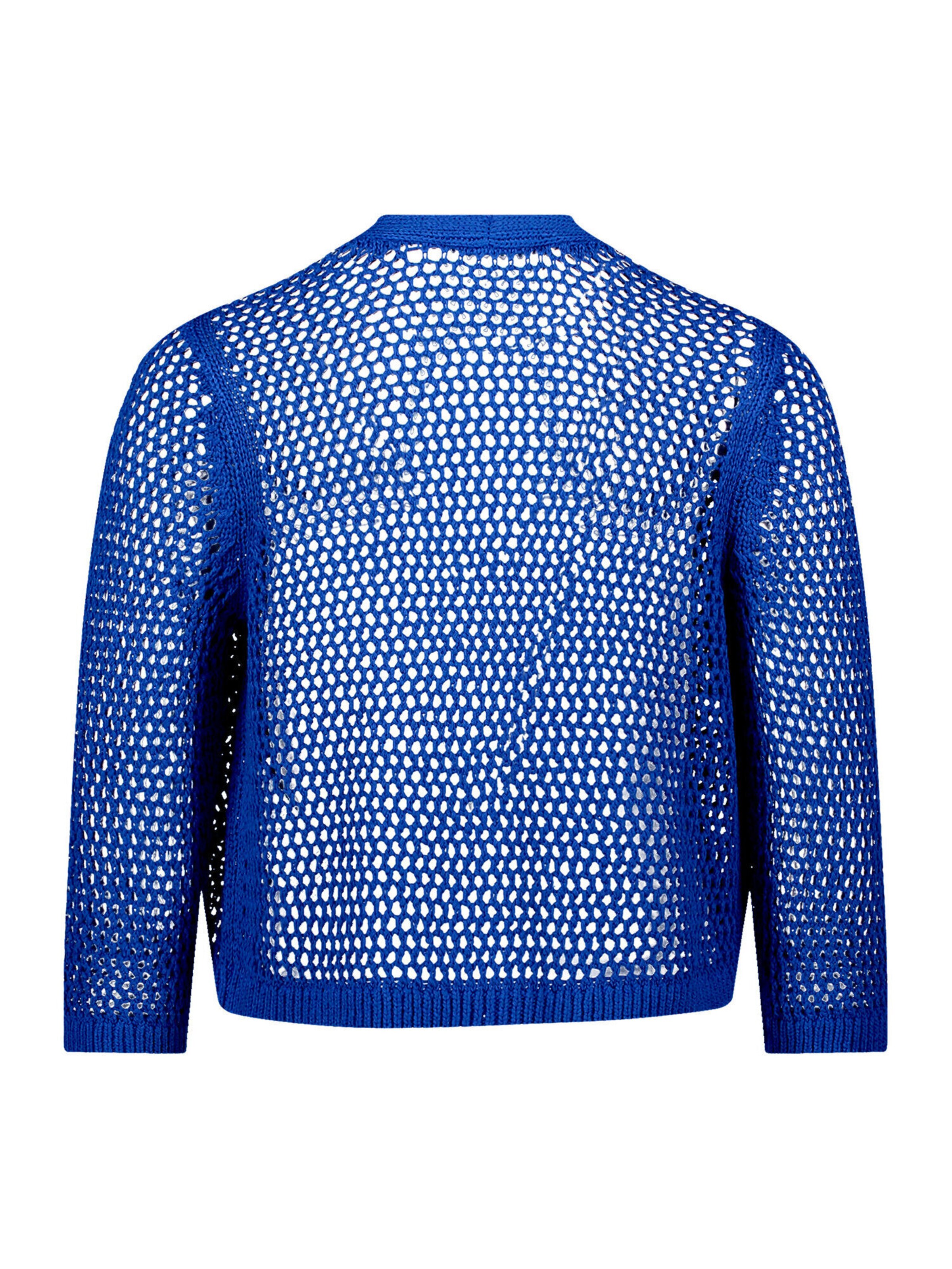 Betty Barclay Gebreid vest in Blauw