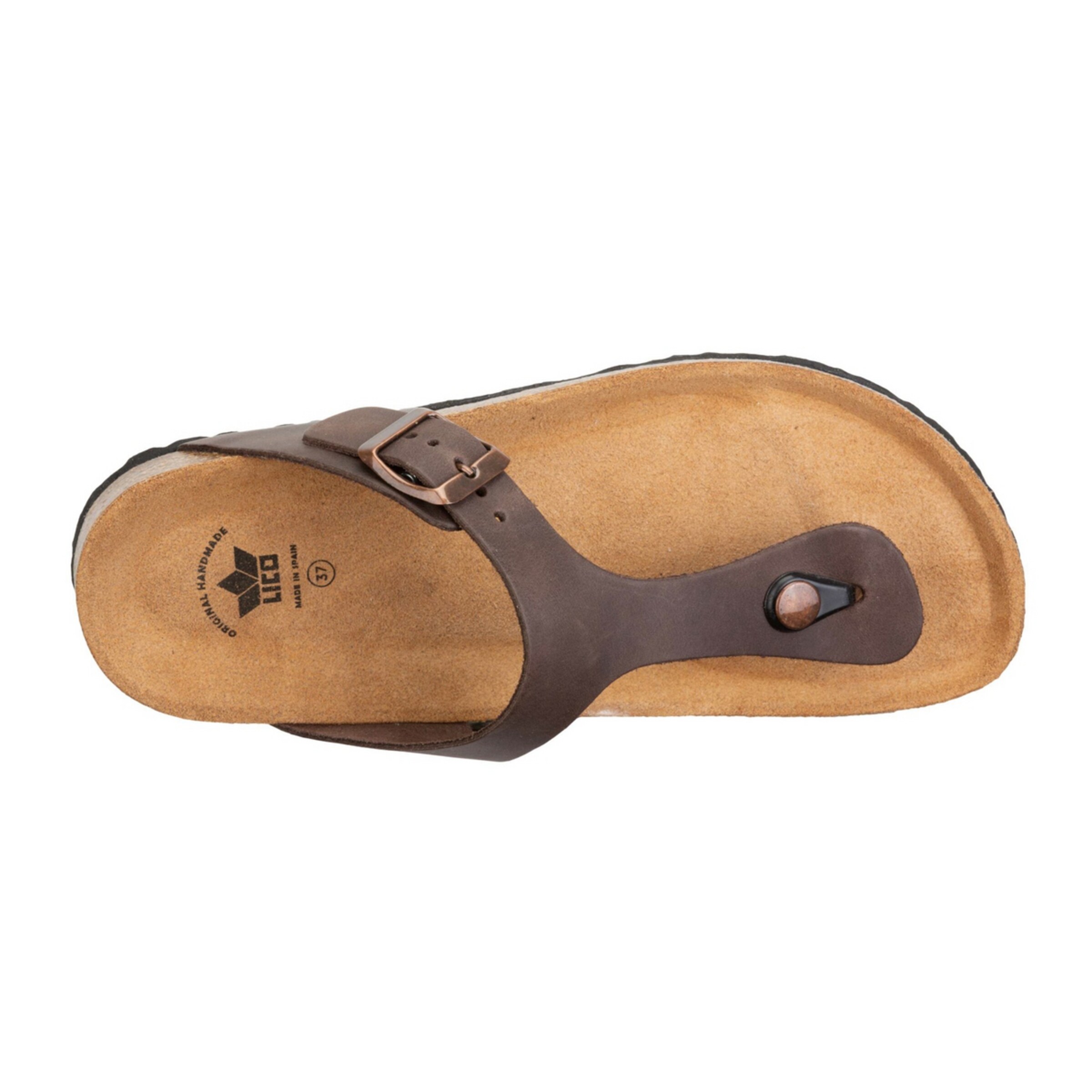 LICO T-Bar Sandals in Brown