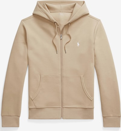 Džemperis iš Polo Ralph Lauren, spalva – rusvai žalia / balta, Prekių apžvalga