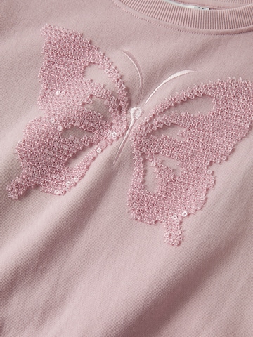 Sweat-shirt 'NKFLOVA' NAME IT en violet