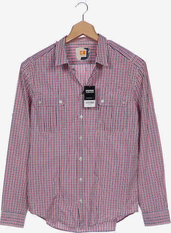 BOSS Orange Hemd XXXL in Rot: Vorderseite