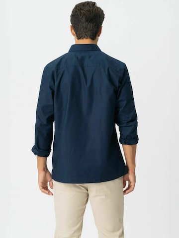 TEESHOPPEN Regular Fit Skjorte ' The Original ' i blå