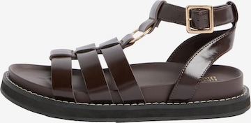 Friends Like TheseSandale s remenčićima - smeđa boja: prednji dio
