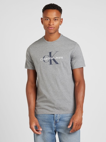 Calvin Klein Jeans Shirt 'HERO' in Grey: front