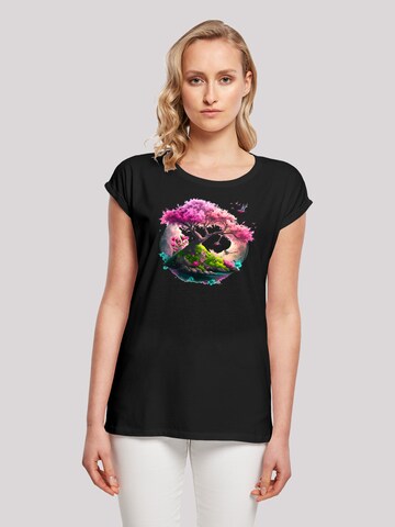 F4NT4STIC Shirt in Black: front