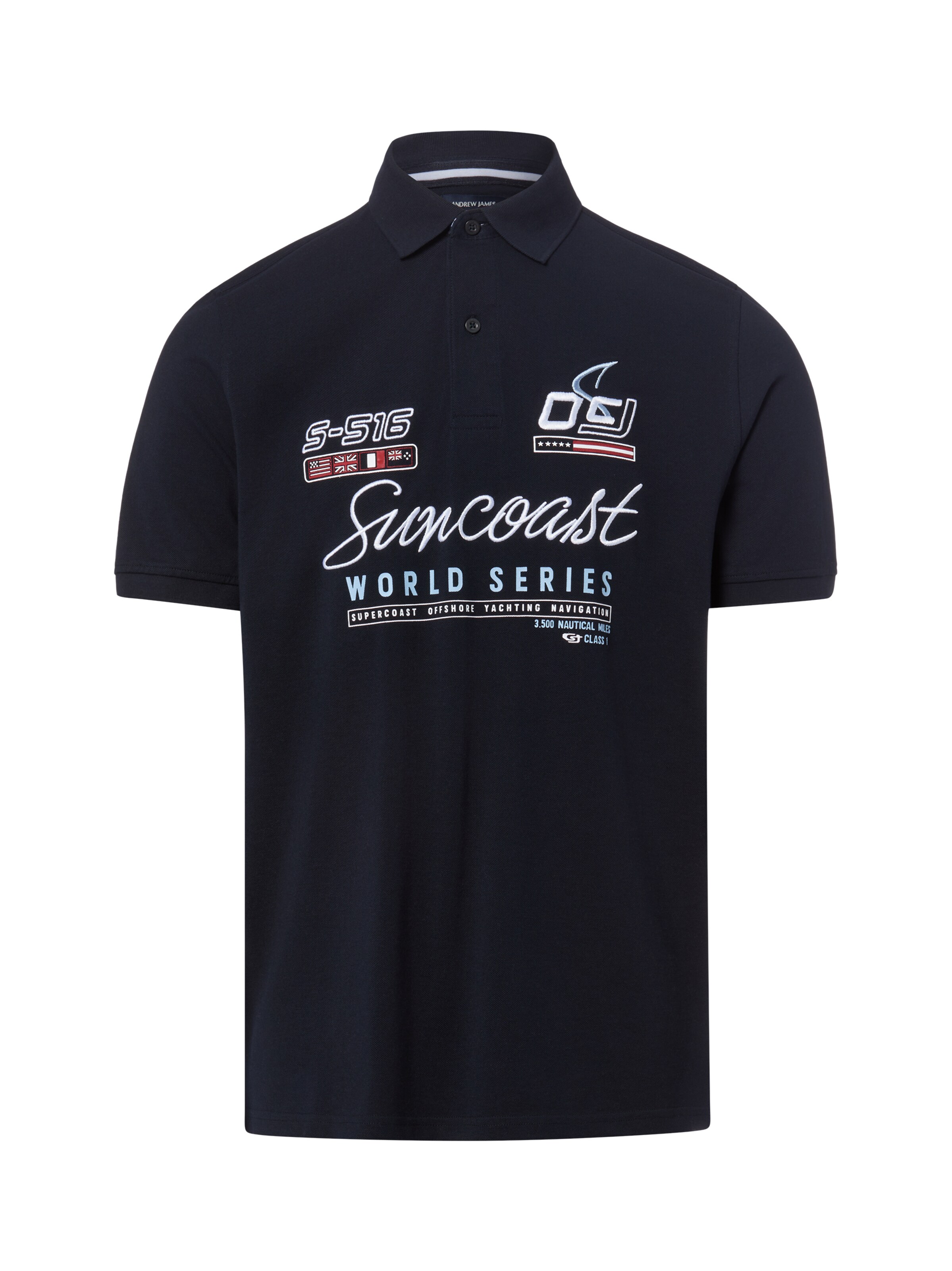 Andrew James Shirt in Blue: front