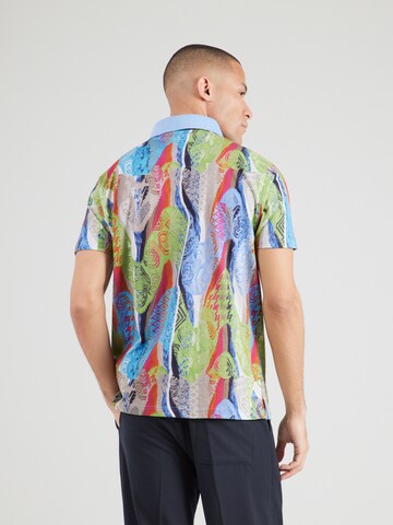 T-Shirt Carlo Colucci en vert : derrière