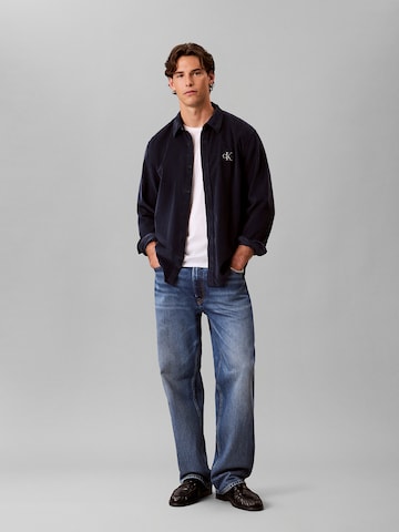 Calvin Klein Jeans Regular Hemd in Blau