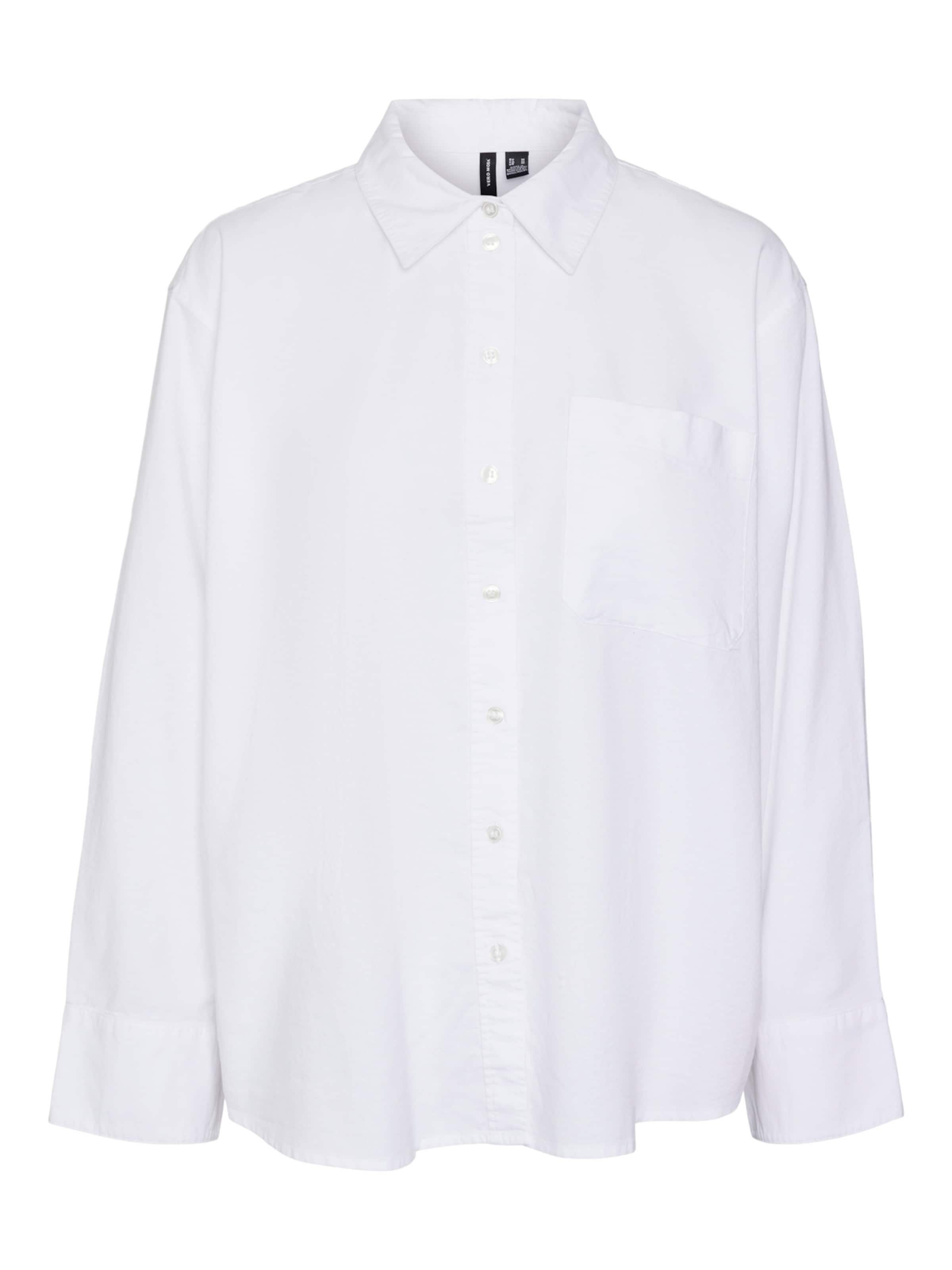 VERO MODA - Blusa 'Ida' en blanco: frente