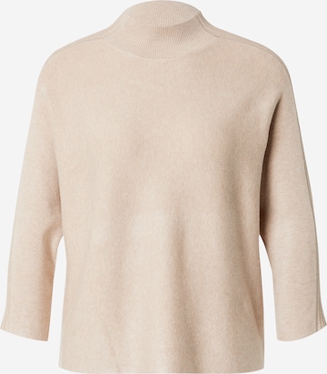 smėlio COMMA Megztinis: priekis