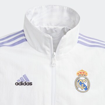 ADIDAS PERFORMANCE Athletic Jacket 'Real Madrid' in White