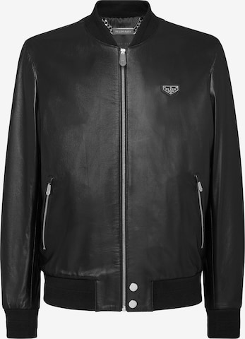 Veste mi-saison Philipp Plein en noir : devant