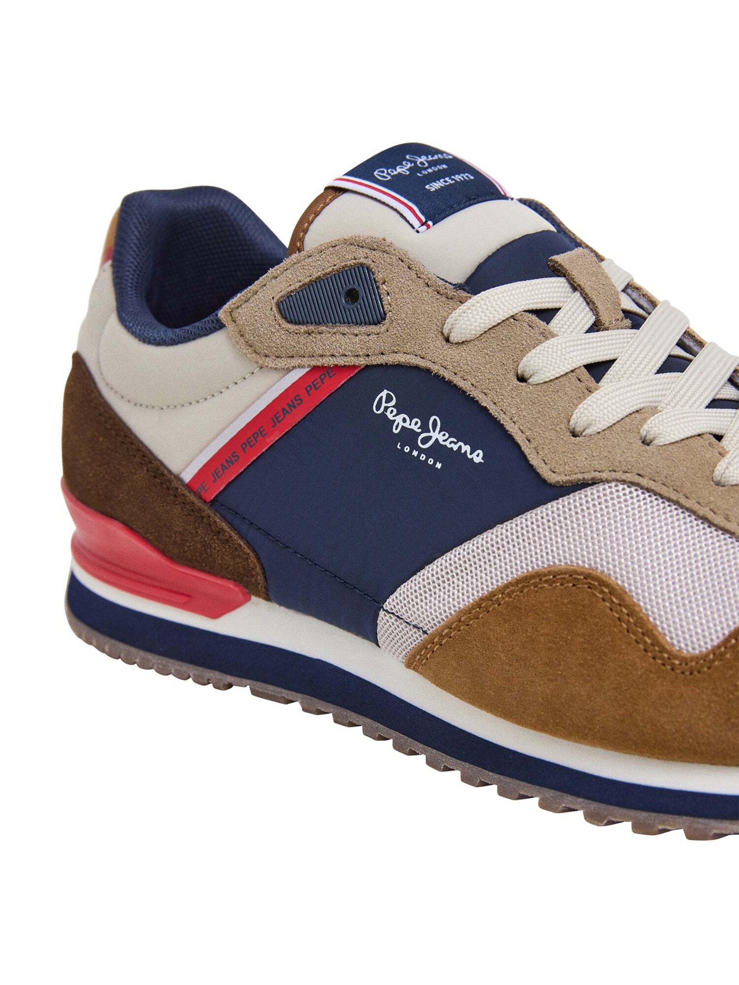 Sneaker bassa di Pepe Jeans in marrone