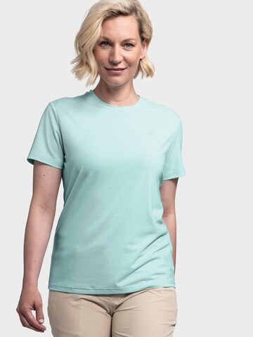 Schöffel T Shirt 'Ramseck' in Blau: Vorderseite