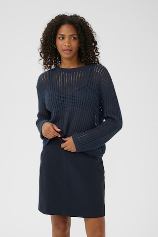 Pull-over 'KASolar' Kaffe en bleu : devant