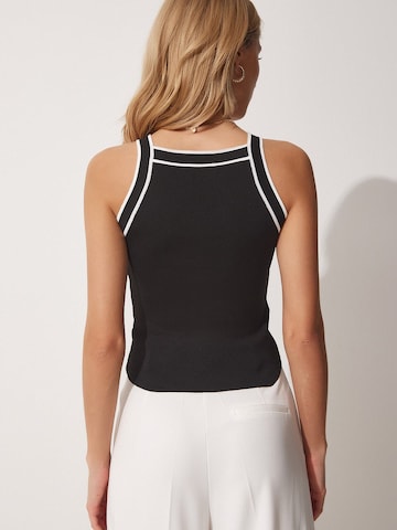 Happiness İstanbul Вязаный топ в Черный