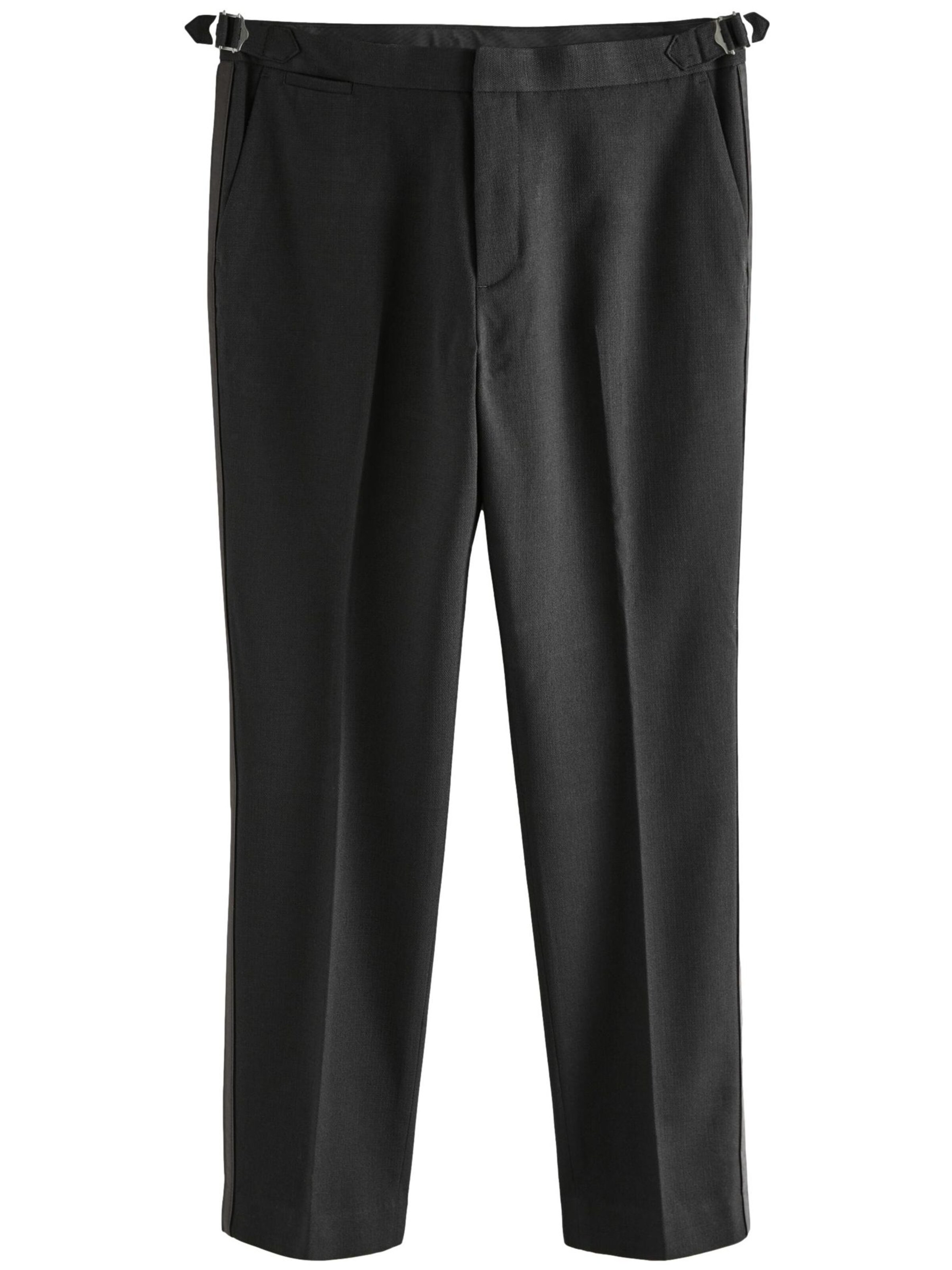 Pantaloni con piega frontale Next di colore nero, Visualizzazione prodotti