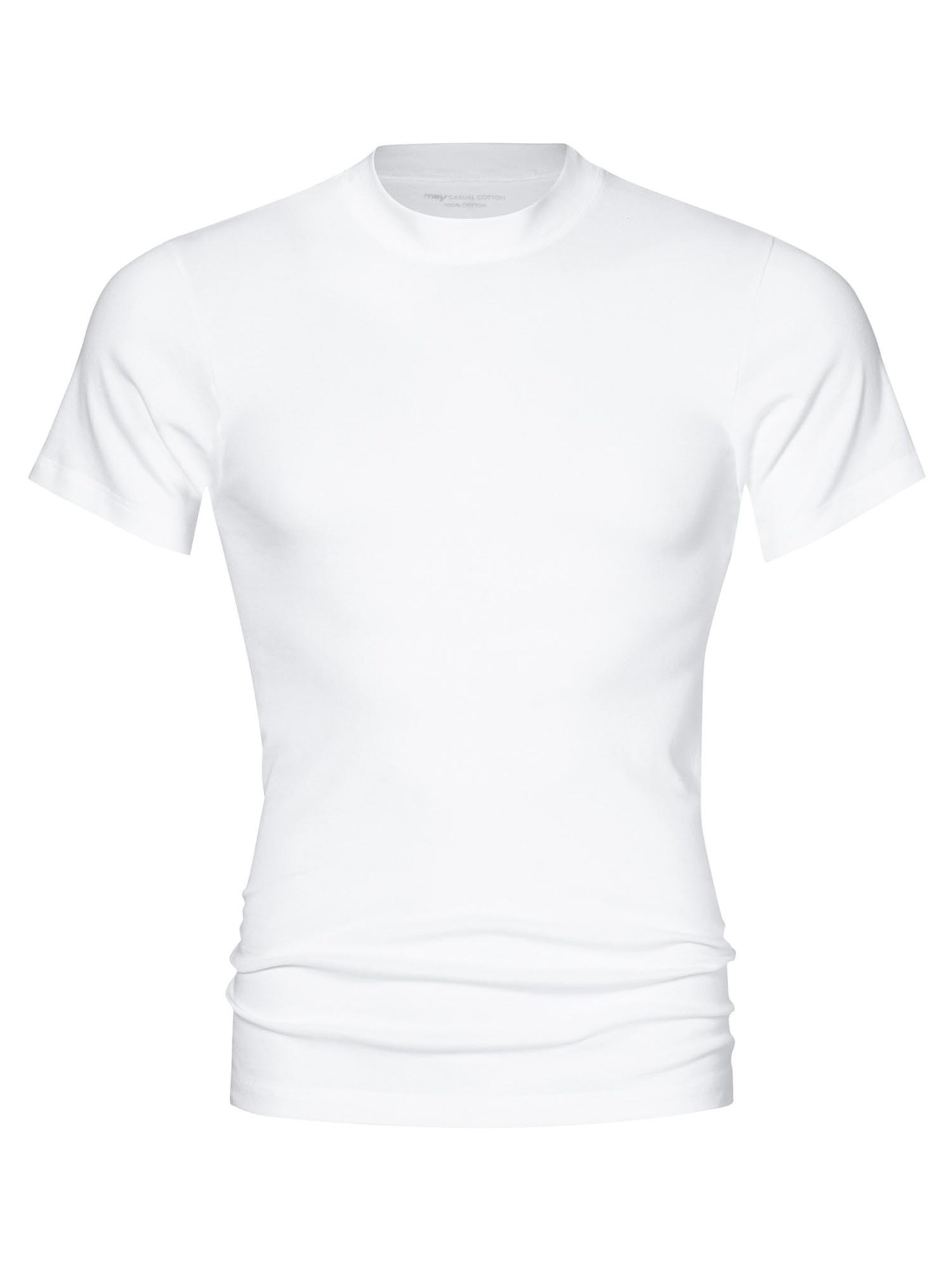 Mey Undershirt 'Casual Cotton' in White: front