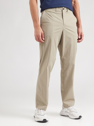 JACK WOLFSKIN Regular Outdoor trousers 'WAGAMI' in Grey: front