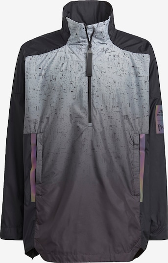 ADIDAS PERFORMANCE Anorak in hellgrau / schwarz, Produktansicht