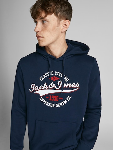 Felpa di JACK & JONES in blu