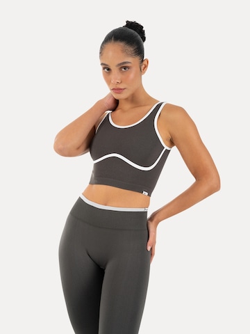 Smilodox Sporttop in Grijs: voorkant