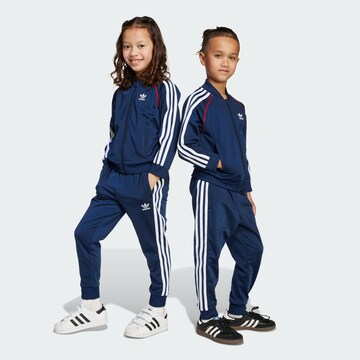 ADIDAS ORIGINALS Костюм для бега 'Adicolor' в Синий: спереди