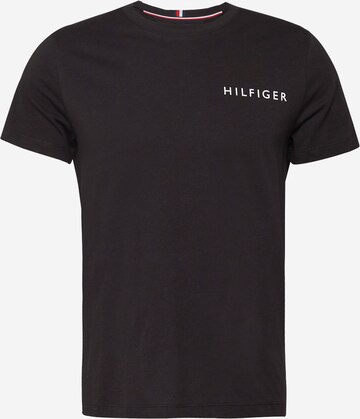 TOMMY HILFIGER T-shirt i svart: framsida