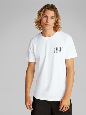 Calvin Klein Jeans - Camiseta en blanco