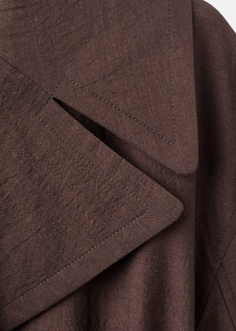 MANGO Between-Seasons Coat 'Graz' in Brown